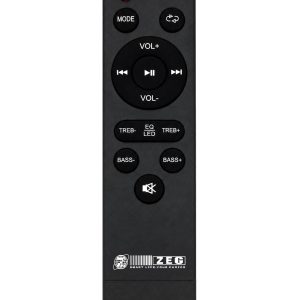 ZEG · ZEG Speaker Remote Control